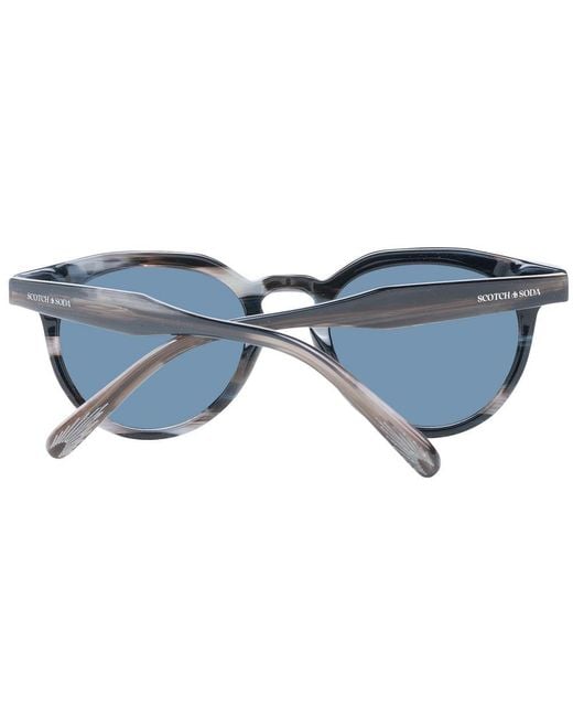Scotch & Soda Blue Black Men Sunglasses for men