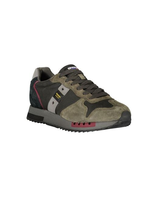 Blauer Brown Leather Sneaker for men