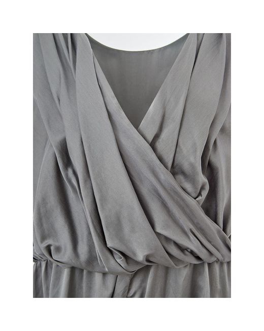 Lardini Gray Silk Suit & Blazer for men