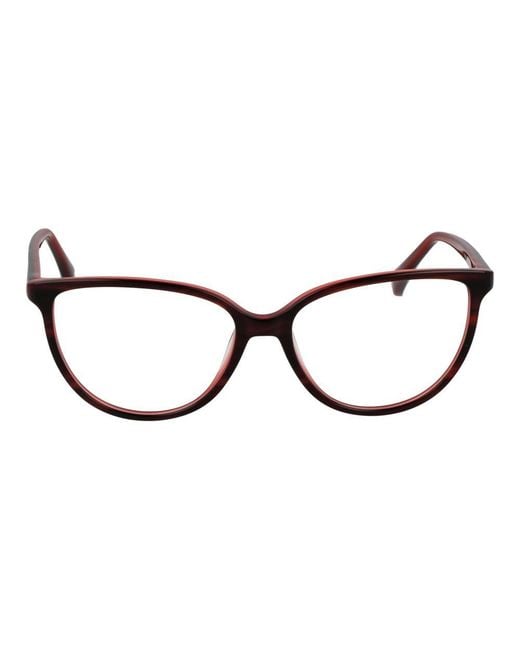 Max Mara Brown Burgundy Acetate Glasses (frames)
