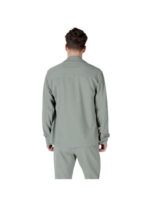 Antony Morato Gray Polyester Shirt for men