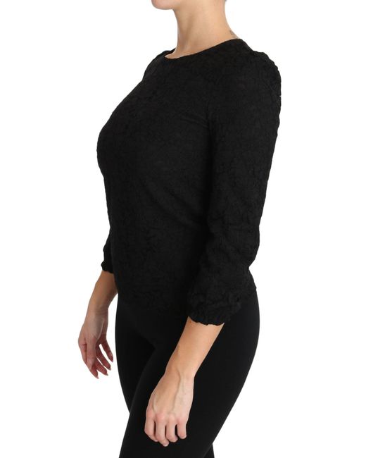 Dolce & Gabbana Black Blouse