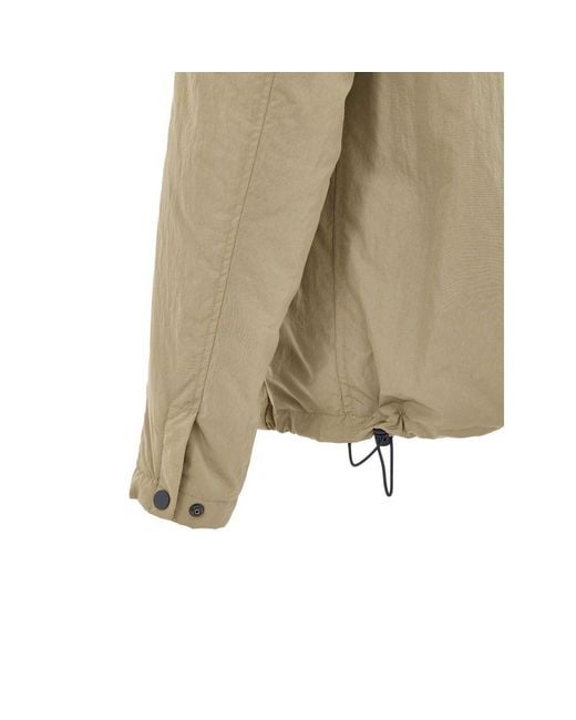 Paul & Shark Natural Leather Biker Jacket With Hardware for men