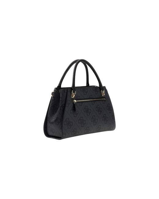 Guess Black Gray Polyethylene Handbag