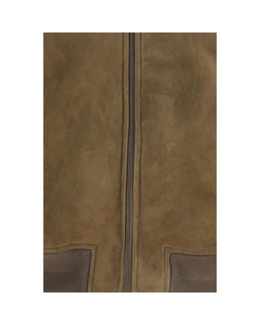 Salvatore Santoro Green Brown Lamb Ovis Aries Full for men