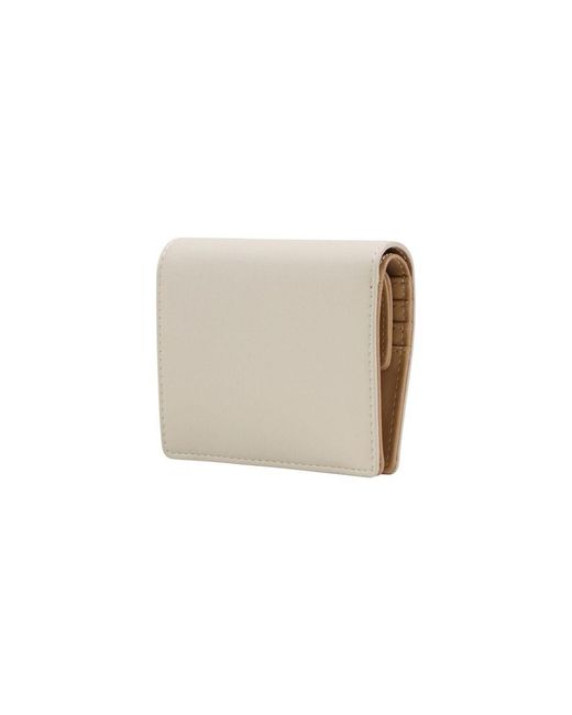 Love Moschino Natural Beige Polyethylene Wallet