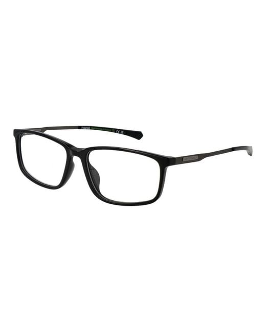 Polaroid Black Polyamide Glasses (frames) for men