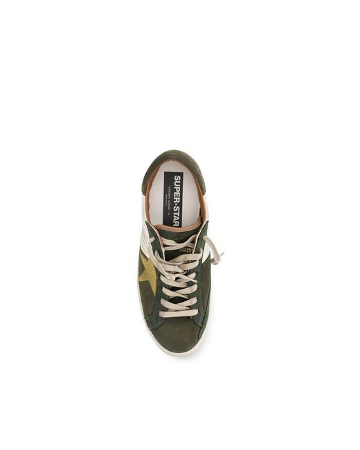 Golden Goose Deluxe Brand Metallic Bicolor Calf Leather Bos Taurus Sneakers for men