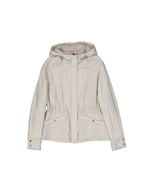 Herno Gray White Copper Clothing