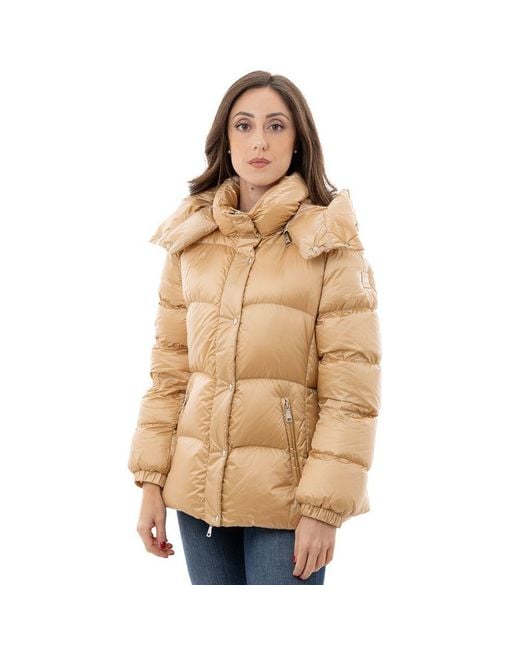 Add Natural Hooded Ped Jacket Sand