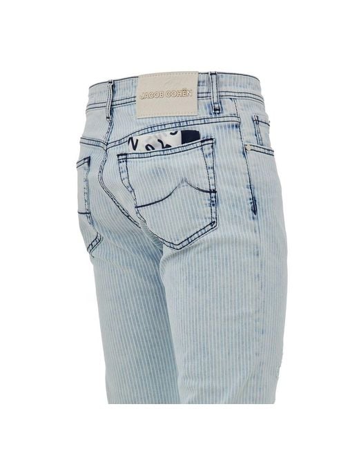Jacob Cohen Blue Slim Fit Jeans for men
