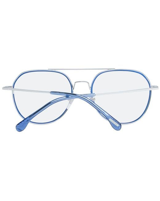 Lozza Metallic Silver Metal Sunglasses for men