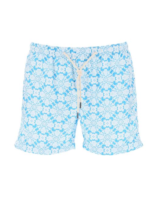 Peninsula Blue Seaside Bermuda Shorts for men