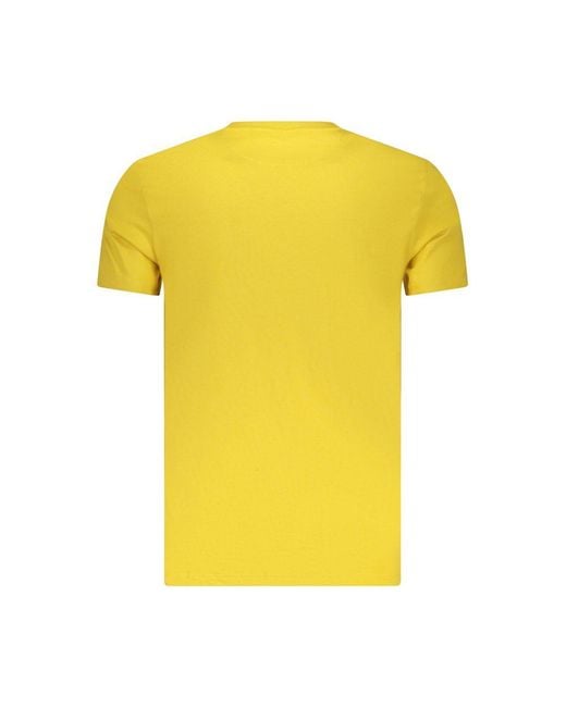 Timberland Yellow Cotton Mens T for men