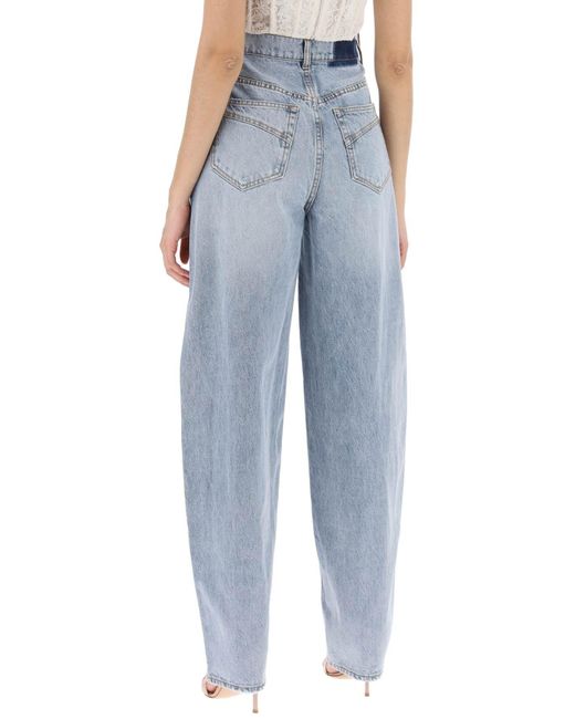 Zimmermann Blue "Curved Leg Natural Jeans For