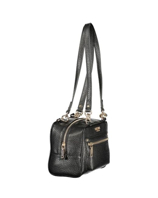 Guess Black Polyurethane Handbag