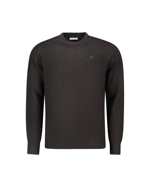 North Sails Black Nero Acrylic Men Sweater for men