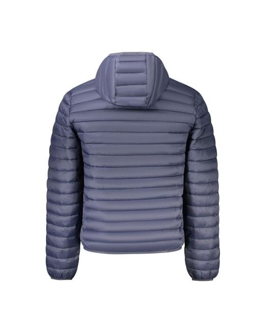 North Sails Blue Polyester Jacket for men