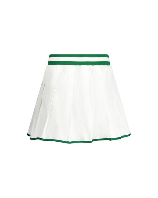Guess Green White Polyester Skirt