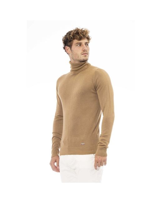 Baldinini Natural Beige Modal Sweater for men
