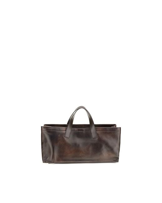 Staud Brown Lamb Ovis Aries Aries Handbag