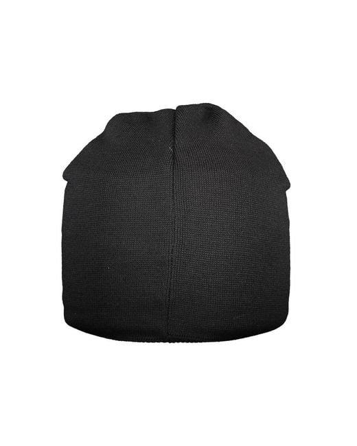 North Sails Black Wool Men Cap for men