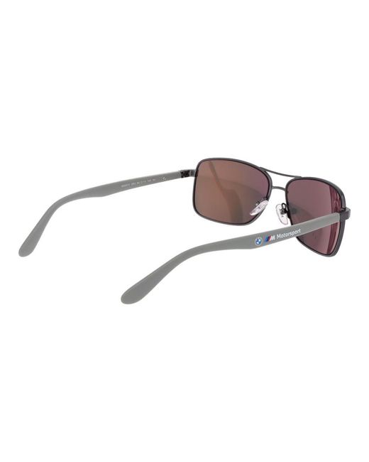 BMW Red Gray Men Sunglasses for men