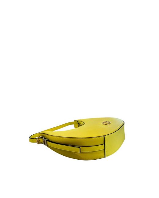 Twinset Yellow Pu Shoulder Bag