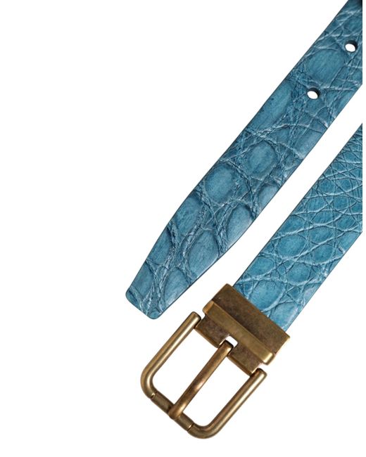 Dolce & Gabbana Blue Belt Leather for men