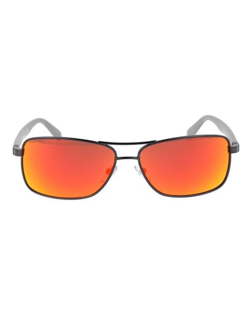 BMW Red Gray Men Sunglasses for men