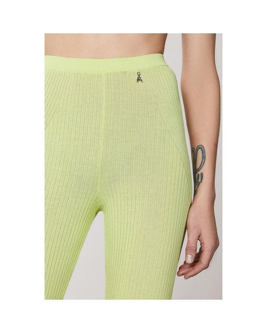 Patrizia Pepe White Viscose Casual Pants