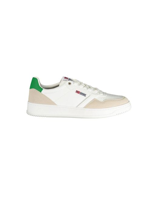 Norway 1963 Multicolor White Polyurethane Men Sneaker for men
