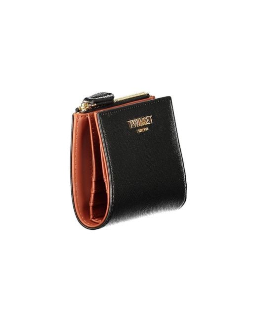 Twinset Black Polyethylene Wallet