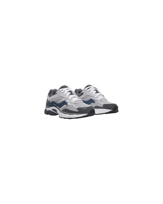 Saucony Blue Gray Synthetic Athletic Sneakers for men