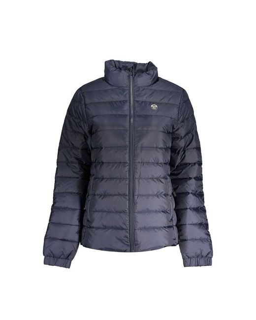 North Sails Blue Polyester Jacket