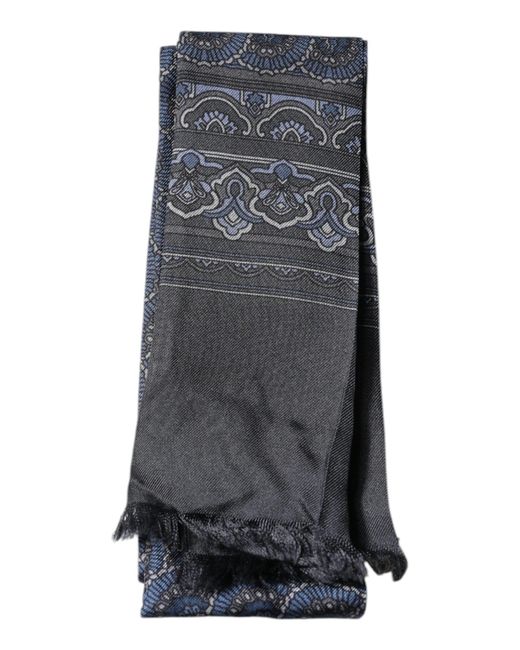 Dolce & Gabbana Yellow Silk Neck Wrap Shawl Stole 200cm x 64cm Scarf