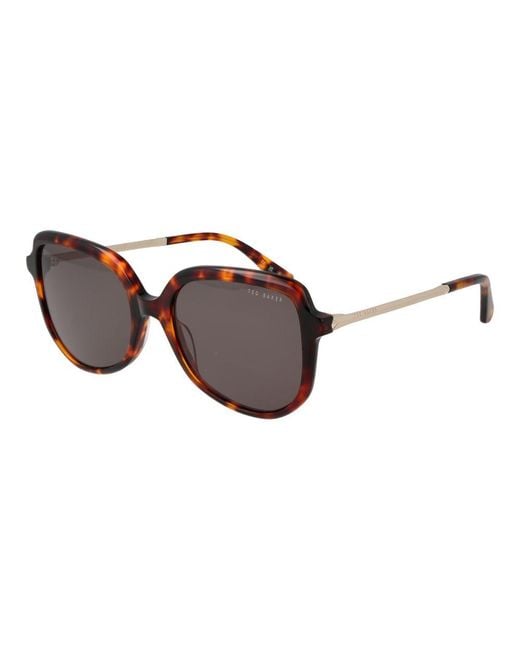 Ted Baker Brown Acetate Sunglasses for men