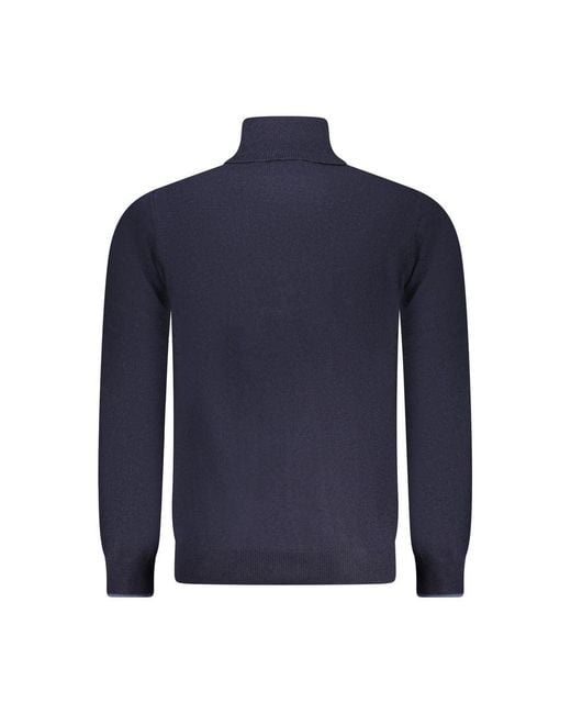 North Sails Blue Polyamide Men's Sweater for men