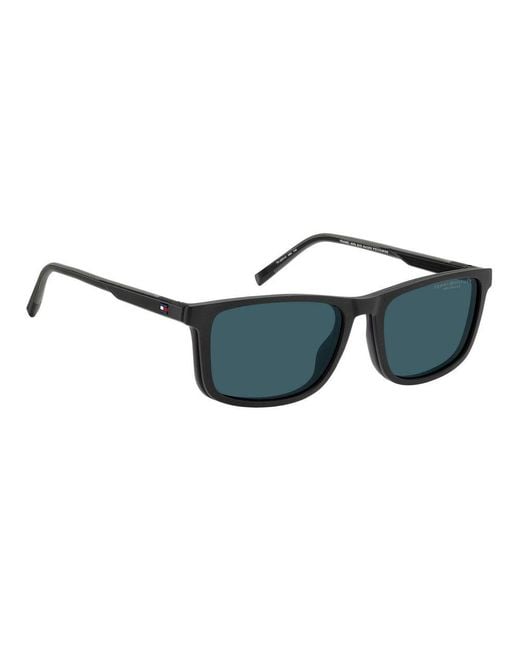 Tommy Hilfiger White Black Polyamide Glasses (frames) for men