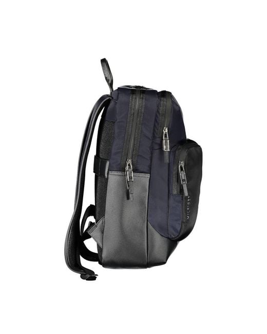 Tommy Hilfiger Black Polyethylene Backpack for men