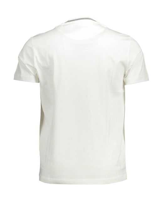 Harmont & Blaine White Cotton T-shirt for men