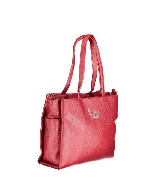 Byblos Red Polyethylene Handbag