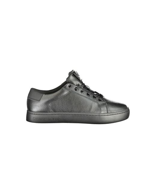 Calvin Klein Black Polyester Sneaker for men