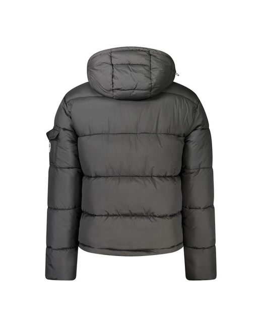 North Sails Gray Polyester Jacket for men