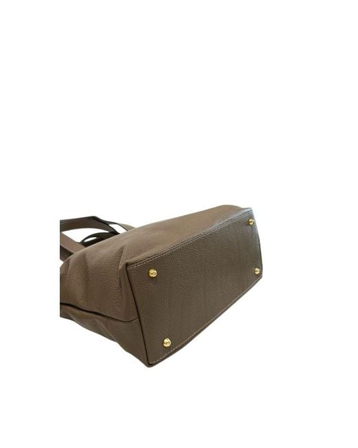Baldinini Brown Cowhide Handbag