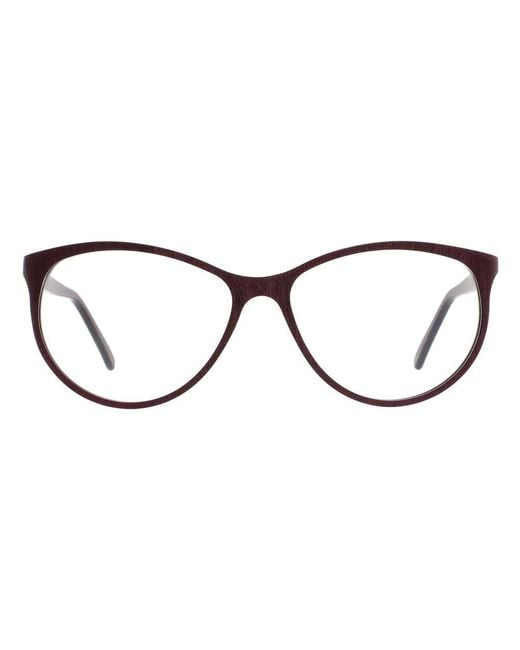 Andy Wolf Brown Burgundy Acetate Glasses (frames)