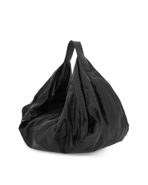 Fear Of God Black Large Shell Shoulder Bag With Strap for men