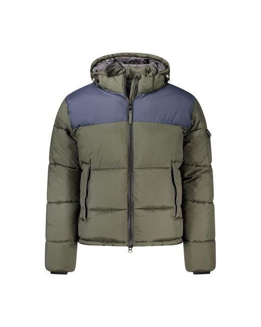 North Sails Green Polyester Jacket for men