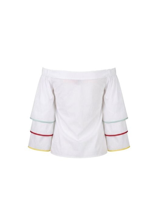 Trussardi White Cotton Shirt
