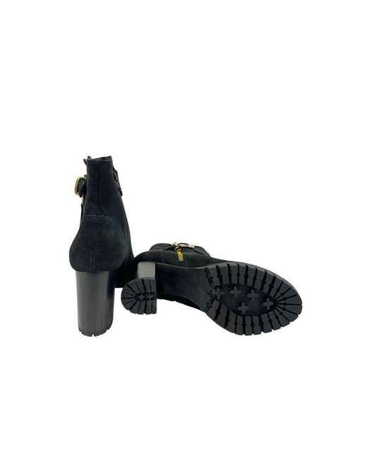 Borbonese Black Leather 's Boot